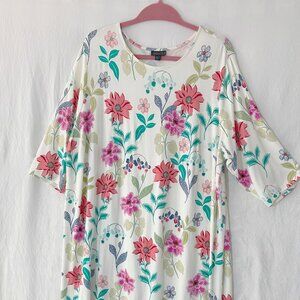 j.jill Jersey Floral Patterned Dress